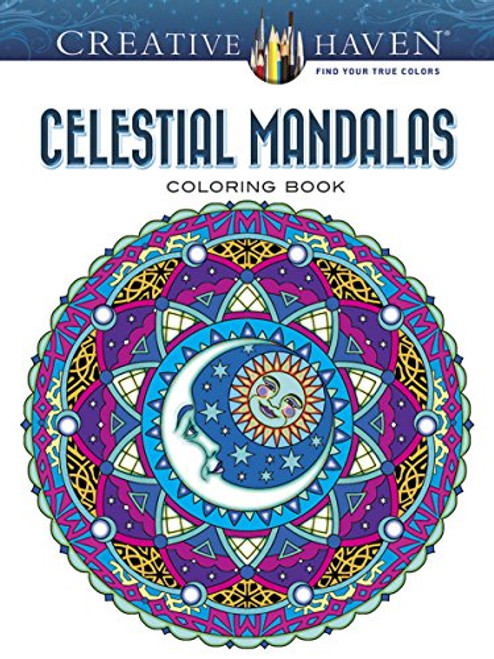 Creative Haven Celestial Mandalas Coloring Book (Adult Coloring)