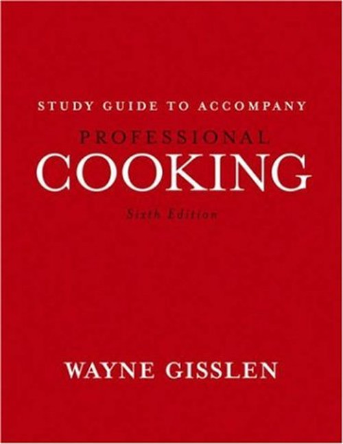 Professional Cooking, Study Guide