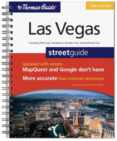 The Thomas Guide Las Vegas Streetguide (Las Vegas and Clark County Street Guide)
