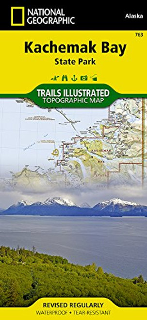 Kachemak Bay State Park (National Geographic Trails Illustrated Map)