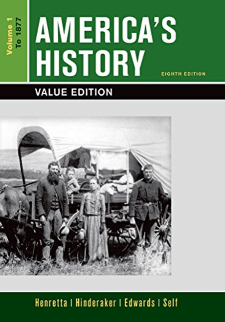 America's History, Value Edition, Volume 1
