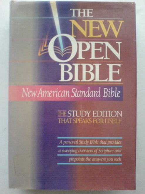 Holy Bible: The New Open Bible, Study Edition, New American Standard Bible