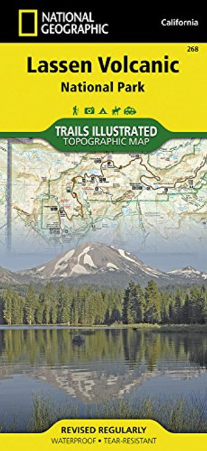 Lassen Volcanic National Park (National Geographic Trails Illustrated Map)