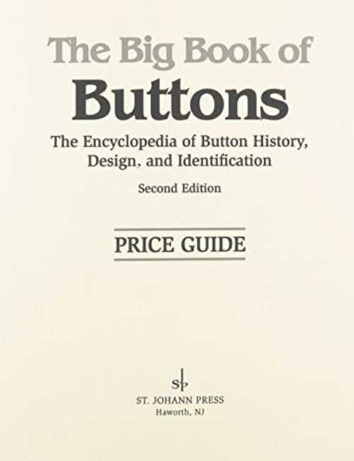 The Big Book of Buttons Price Guide