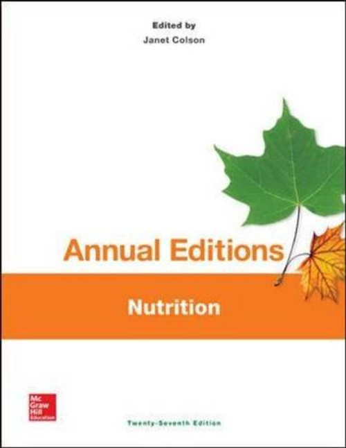 Annual Editions: Nutrition, 27/e