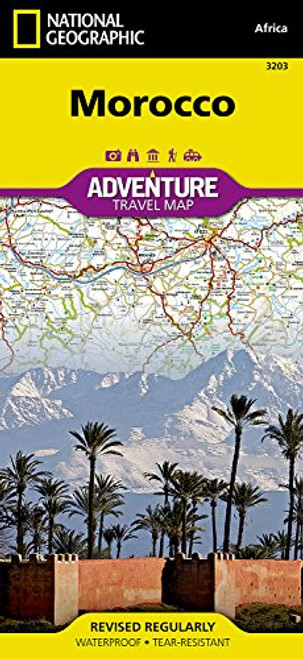 Morocco (National Geographic Adventure Map)