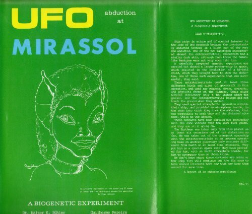 Ufo Abduction at Mirassol: A Biogenetic Experiment (Fact Books)