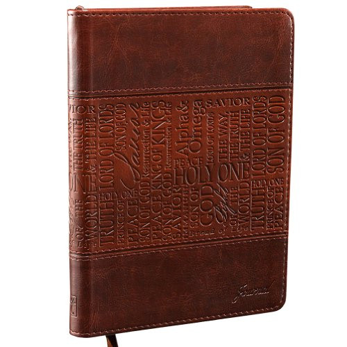 Names of Jesus Brown Flexcover Journal