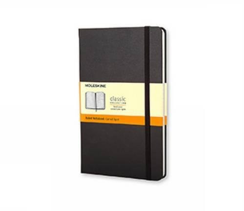 Moleskine Classic Notebook, Pocket, Ruled, Black, Hard Cover (3.5 x 5.5)