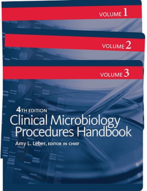 Clinical Microbiology Procedures Handbook (3 Volume Set)