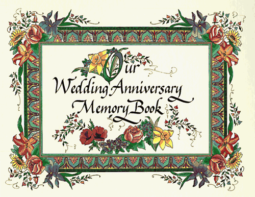Our Wedding Anniversary Memory Book