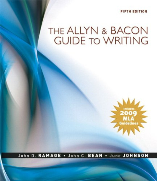 The Allyn & Bacon Guide to Writing: MLA Update Edition (5th Edition)