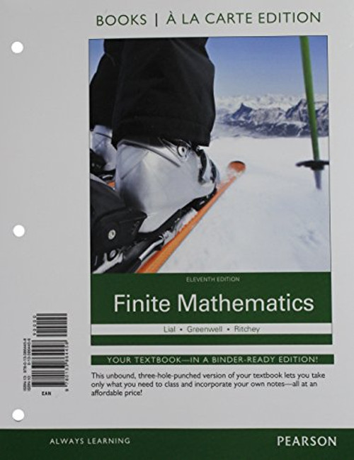 Finite Mathematics, Books a la Carte Plus MyLab Math Access Card Package (11th Edition)