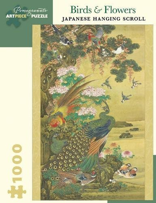Birds & Flowers: Japanese Hanging Scroll 1000-Piece Jigsaw Puzzle