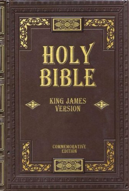 Holy Bible: King James Version, Brown, Bonded Leather, Family Bible