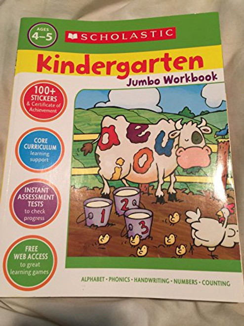 Scholastic Kindergarten Jumbo Workbook