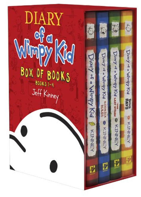 Diary of a Wimpy Kid Box of Books 1-4