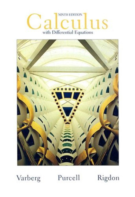 Calculus with Differential  Equations (9th Edition)