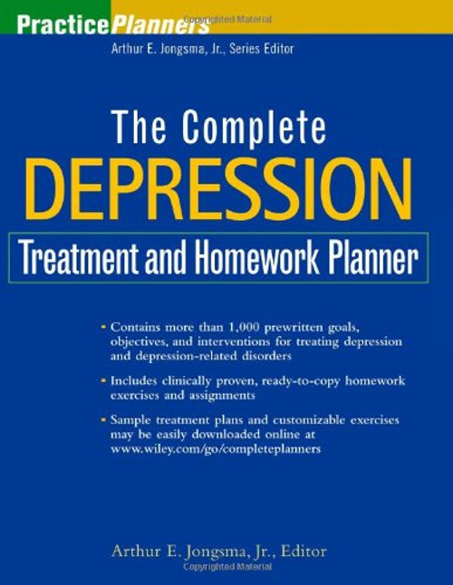 The Complete Depression Treatment and Homework Planner