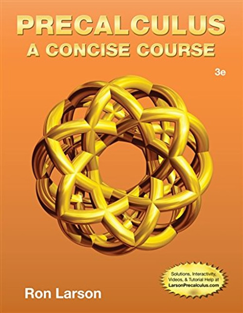 Precalculus: A Concise Course