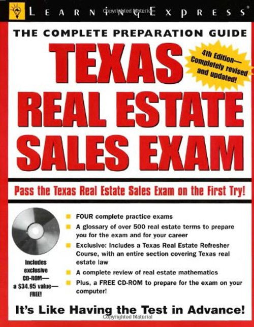 Texas Real Estate Exam (Texas Real Estate Sales Exam)