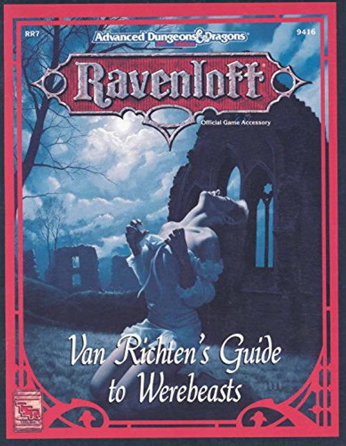 Van Richten's Guide to Werebeasts (AD&D 2nd Edition, Ravenloft Accessory)