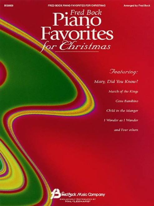 Fred Bock Piano Favorites for Christmas: Piano Solo (Fred Bock Publications)