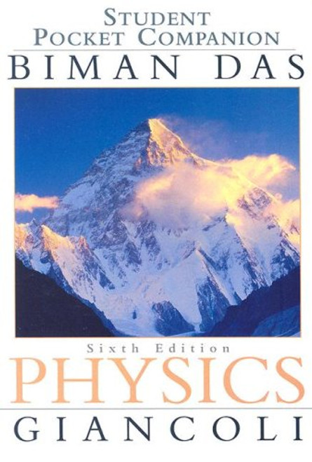 Student Pocket Companion: Physics  Principles with Applications, 6th Edition