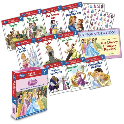 Disney Princess Reading Adventures Disney Princess Level 1 Boxed Set