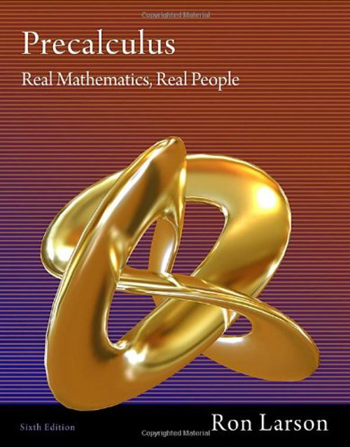 Precalculus: Real Mathematics, Real People