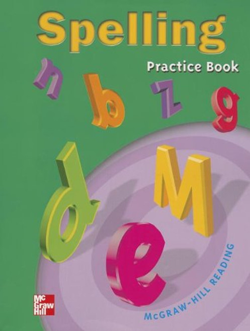 McGraw Hill Spelling Practice Book Grade 3