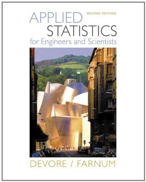 Applied Statistics for Engineers and Scientists (with CD-ROM)