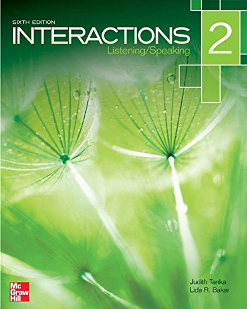 Interactions Level 2 Listening/Speaking Student Book (Book Only / No Access Code provided)