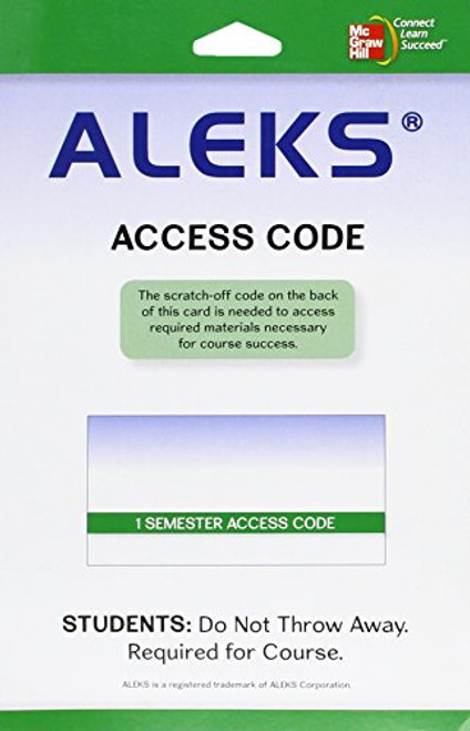 Bundle Version Aleks User Guide & Access Code