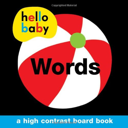 Hello Baby: Words: A High-Contrast Board Book