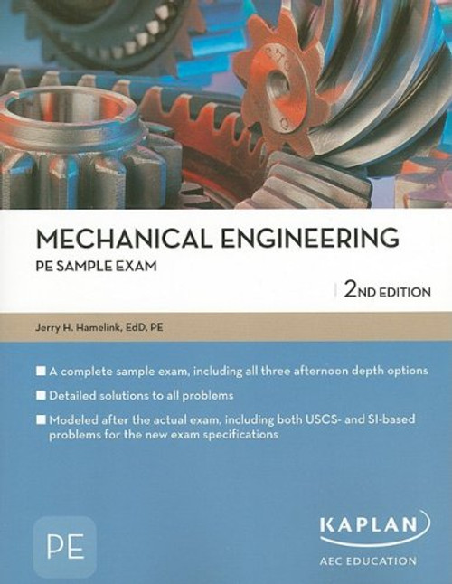 Mechanical Engineering PE Sample Exam, 2nd Edition (Pe Exam Preparation)