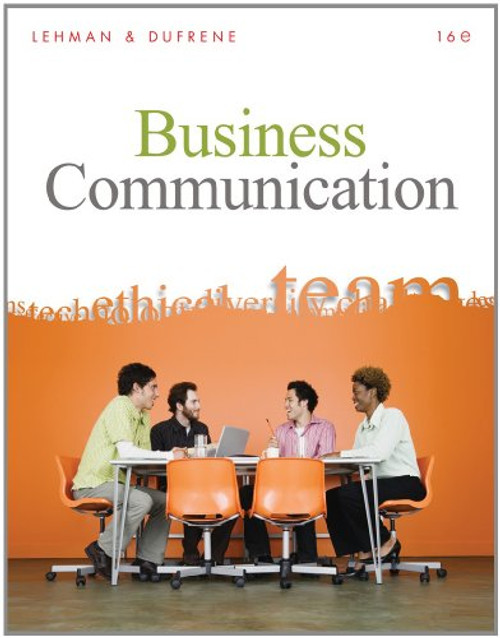 Bundle: Business Communication (with Teams Handbook), 16th + Aplia Printed Access Card + Aplia Edition Sticker