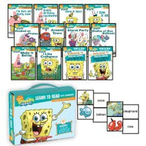 Learn to Read with Spongebob (A Phonics Reading Program Level 2)