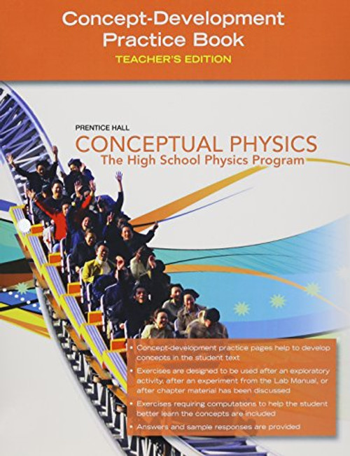 Conceptual Physics, Concept Development Practice Workbook, Teacher's Edition