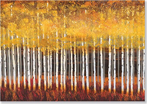 Golden Aspens Note Cards (Stationery, Boxed Cards)