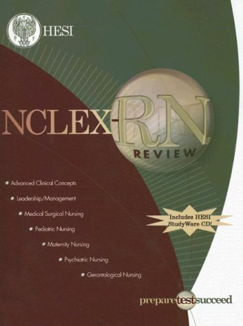 NCLEX-RN Review with HESI StudyWare CD-ROM