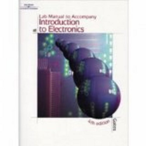 Lab Manual for Gates' Introduction to Electronics, 5th