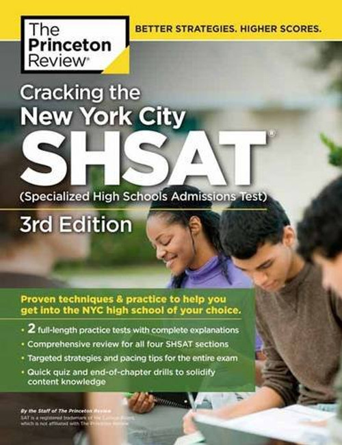 Cracking the New York City SHSAT (Specialized High Schools Admissions Test),  3rd Edition (State Test Preparation Guides)