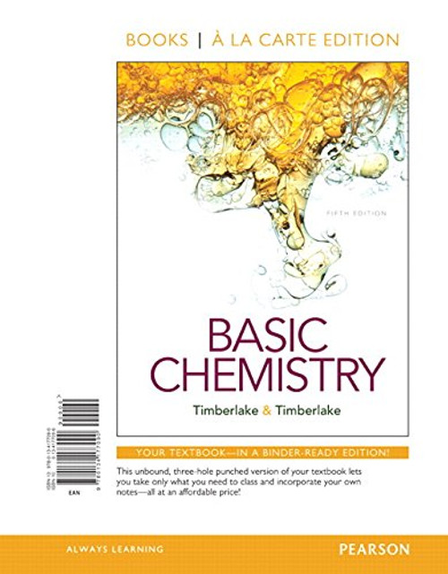 Basic Chemistry, Books a la Carte Edition (5th Edition)