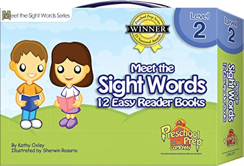 Meet the Sight Words - Level 2 - Easy Reader Books (boxed set of 12 books)