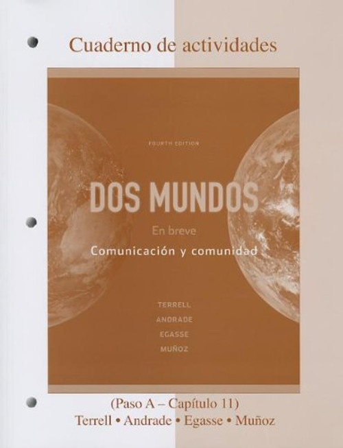 Workbook/Laboratory Manual Dos Mundos: En breve