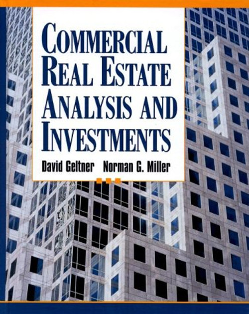 Commercial Real Estate Analysis and Investments