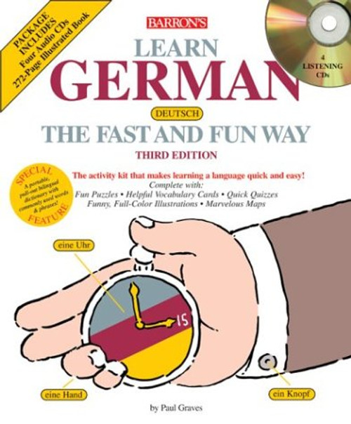 Learn German the Fast and Fun Way with Audio CDs (Fast and Fun Way Compact Disc Packages)