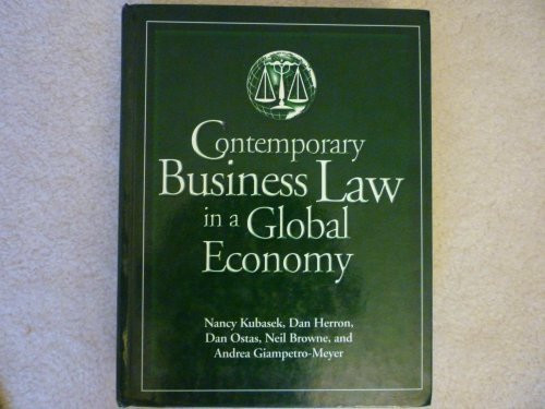 Contemporary Business Law in a Global Economy