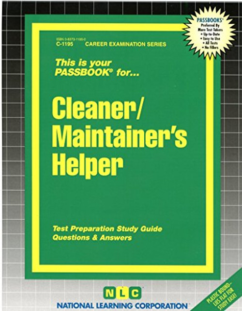 Cleaner-Helper(Passbooks) (Career Exam Ser. : C-1195)